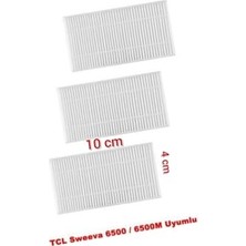 Ceylan Adam Tcl Sweeva 6500/6500M ile ile Uyumlu 3 Adet Hepa Filtre
