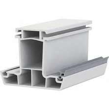 Kalın Fitil Pvc Kapı Pencere Contası Pvc Doğrama Fitili Kalın Model 7 mm 25 Metre Gri UK03
