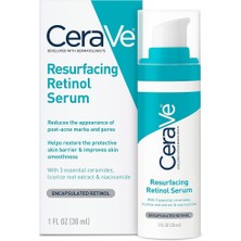 -"akne Sonrası Işaretler ve Cilt Dokusu Için Cerave Retinol Serumu | Gözenek Rafine Etme, Yeniden Yüzey, Retinol ile Aydınlatıcı Yüz Serumu | 1 Oz"