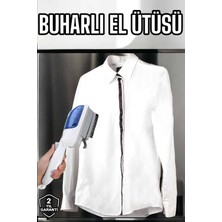 Stylmenplus Buharlı El Ütüsü Taşınabilir Kompakt Su Hazneli