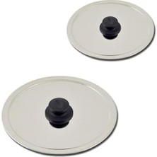 Ceylan Adam Çelik Balık Tavası Kapağı, 2 Adet (24 28 Cm) FMA07284 FMA440274