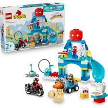 Ceylan Adam Oyuncak; Duplo Marvel Spidey Takımı Karargahı 10464 | 2 Yaş ve Üzeri Çocuklar Için Rol Yapma Aksesuarları Içeren Eğitici Yapım Seti, Doğum Günü Hediyesi (65 Parça)