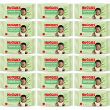 Huggies Natural Care Aloe Vera Islak Mendil 18 x 48 Yaprak