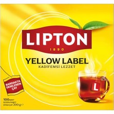 Ceylan Adam Yellow Kadifemsi Lezzet Label Bardak Poşet Çay, 100'LÜ, 200G