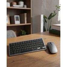 Stylmenplus Kablosuz Klavye Mouse Seti Şarj Edilebilir UCZZZKB02KLAVYE-1