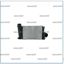 Maher Turbo Radyatörü (Intercooler) Qashqaı 14= 1.2 Dıg-T / Megane Iv 1.2 Tce 15= Brazıng