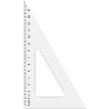 Ceylan Adam Gönye 16 cm - 60 Derece