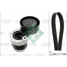 Ina Vantilatör Gergi Seti Megane / Clıo / Kangoo / Fluence / Captur / Kadjar / Qashqaı / Mercedes C180 / 08= / 6PK1195 Kayışlı