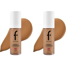 Ceylan Adam Perfect Coverage Yüksek Pigmentli & Yarı Parlak Bitişli SPF15 Fondöten - 135 Hazel (2 Paketi)