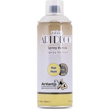 Akrilik Vernik 400 ml Sprey 1 Adet Kalıcı Şeffaf Koruma Iç ve Dış Mekan Çizilmeye Karşı Dayanıklı Kalıcı