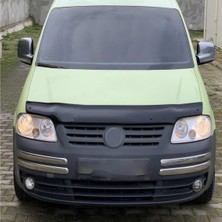 Trobus Volkswagen Caddy 2004-2010 Uyumlu Kaput Rüzgarlığı Ön Kaput Koruma Abs Parlak Siyah