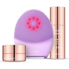 Ceylan Adam Sıkı ve Temiz Paket; Luna 4 Plus Hassas Yüz Temizleme ve Masaj Aleti + Supercharged Serum 2.0,30 ml + Nemlendirici Gece Maskesi, 15 Ml, Yakın Kızılötesi Işık Terapisi