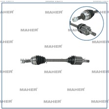 Maher Aks Komple Ön Qashqaı 14-17 / Kadjar / Sol 1.5 Dizel M-T 6 Vites Euro 6 690MM