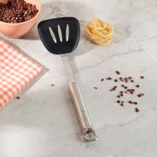 Ceylan Adam Silikon Delikli Spatula, Renkli Mutfak Gereci