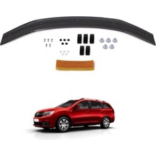 Ceylan Adam Dacia Logan Mcv ile Uyumlu Ön Kaput Koruyucu Rüzgarlık 2013 ve Üstü