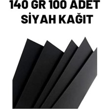 Ceylan Adam Paperart 140 G A4 Siyah Fotokopi Kagidi 100'LÜ Paket