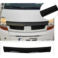 Trobus Renault Master 2000-2010 Uyumlu Kaput Rüzgarlığı Ön Kaput Koruma Abs Parlak Siyah