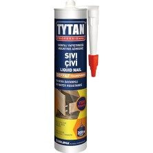 Ceylan Adam 390 G Ahşap Montaj Yapıştırıcı Sıvı Çivi Su Geçirmez Mutfak Banyo Dolap Beton Fayans Mermer