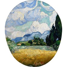 Gogh Buğday Tarlası Bilek Destekli Mouse Pad