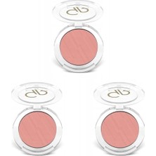 Ceylan Adam Allık, Powder Blush No: 14 Soft Peach - Mat ve Kalıcı Toz, 7 G (3 Paketi)