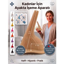 Eosanthe Kadınlar Için Ayakta Işeme Aparatı –kamp, Hasta, Yaşlı, Çocuk ve Ihtiyaç Alanları Için Hafif, Hijyenik ve Pratik Tasarım Bej