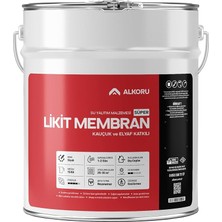 Likit Membran Kauçuk ve Elyaf Katkılı Sıvı Su Yalıtım Malzemesi (15, Kilogram)