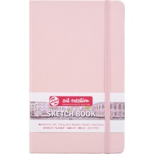 Japan) Tarens T9314-012M Art Creations Eskiz Defteri, Çizim Defteri, 5,1 x 8,3 Inç (13 x 21 Cm), Pastel Pembe, Kalınlık: 140 G/m2), Ince, Asitsiz Kağıt, 80 Yaprak Ciltli