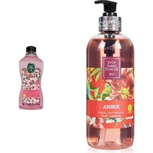 Ceylan Adam Doğal Zeytinyağlı Sıvı Sabun Japon Kiraz Çiçeği 1,5 L Pet Şişe (1 x 1500 Ml) Xeyüp Sabri Tuncer Doğal Zeytinyağli Sıvı Sabun Amber (500 Ml)