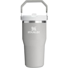 Ceylan Adam Iceflow Flip Straw Gri Pipetli Termos Bardak 0.60 L