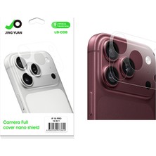Gezgin iPhone 18 Pro Kamera Adası Koruyucu 10 Adet Şeffaf Mat Çizilmeleri Önleyen Gzgn
