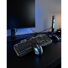 Tbl Dekor Rgb Aydınlatmalı Mekanik Klavye Mouse Set XUCZPG8018KLAVYEEEEE-1