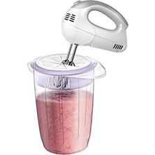 Ceylan Adam 1 L Kapaklı Mikser ve Blender Kabı, Sıçratmayan Çırpma Kabı, Asorti