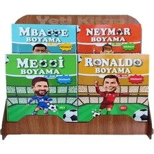 Chic Haven Futbolcular Boyama Ları Standı (Kasa Önü  125 )