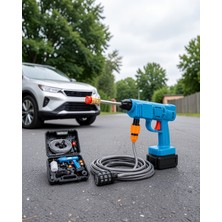 Tbl Dekor Şarjlı Yüksek Basınçlı Yıkama Tabancası Uczaraçyıkamamavi2-1