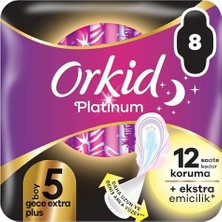 Ceylan Adam Platinum Gece Ekstra Plus Boy 5 Hijyenik Ped 8 Adet