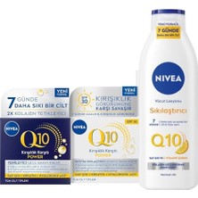 Ceylan Adam Q10 Power Kırışıklık Karşıtı Gündüz Yüz Kremi SPF30 50 ml + Gece Bakım Kremi 50 ml + Sıkılaştırıcı Vücut Losyonu 250 ml