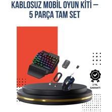 Tbl Dekor Rgb Klavye + Mouse + Dönüştürücü Seti – Mobil Oyunlarda Üstün Kontrol