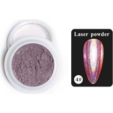 Ceylan Adam 04 Renk Laser Powder Tırnak Sim Tozu