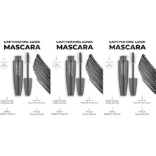 Ceylan Adam Captivating Look Mascara-Büyüleyici Görünüm-Hacimli ve Kusursuz Kıvrıma Sahip Kirpikler (3 Paketi)