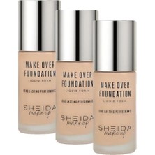 Ceylan Adam Fondöten, Sıvı, 40 ml No:10 (3 Paketi)