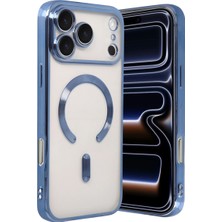Tbl Dekor Apple iPhone 18 Pro Max Kross Magneticsafe Kapak - Sierra Blue