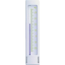 Tr TFA12.3023.02 Plastik Iç Dış Mekan Termometre, Siyah