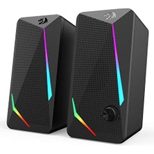 Ceylan Adam GS510 Waltz Rgb 2.0 Kanal Masaüstü Pc Stereo Hoparlör, LED Aydınlatma, USB ve 3,5 mm Kablo