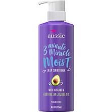 Ceylan Adam Saç Kremi — Parabensiz Mucize Nemli 3 Dakika Mucize, Kuru Saç Onarımı Için Avokado, 16,0 Fl Oz