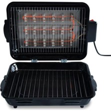 Tr Avrasya Elektrikli Tel Izgara, 1100 Watt, Dumansız, Siyah