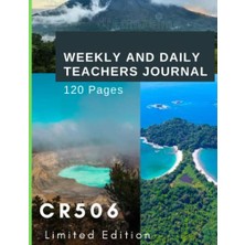 Ceylan Adam Cr 506 Teachers Weekly And Daily Journal 120 Pages 2023 Paperback Limited Edition