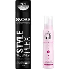 Ceylan Adam Styleplex Saç Spreyi 400 ml ve Kıvırcık/bukle No:3 Saç Köpüğü 150 ml Seti