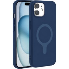 Tbl Dekor Joko Apple iPhone 11 Z Silikon Magsafe Kapak - Lacivert
