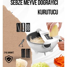 Tbl Dekor Döner Mekanizmalı Rende Bıçaklı Sebze Dilimleyici Seti