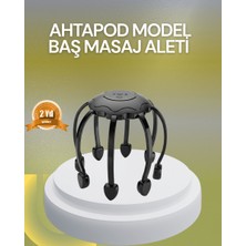 Decostyle Elektrikli Kafa Masaj Aleti Çok Noktalı 360 Derece Kapsama